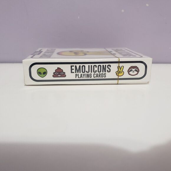 Emojicon New Sealed Deck Of Playing Poker Cards - Picture 2 of 3